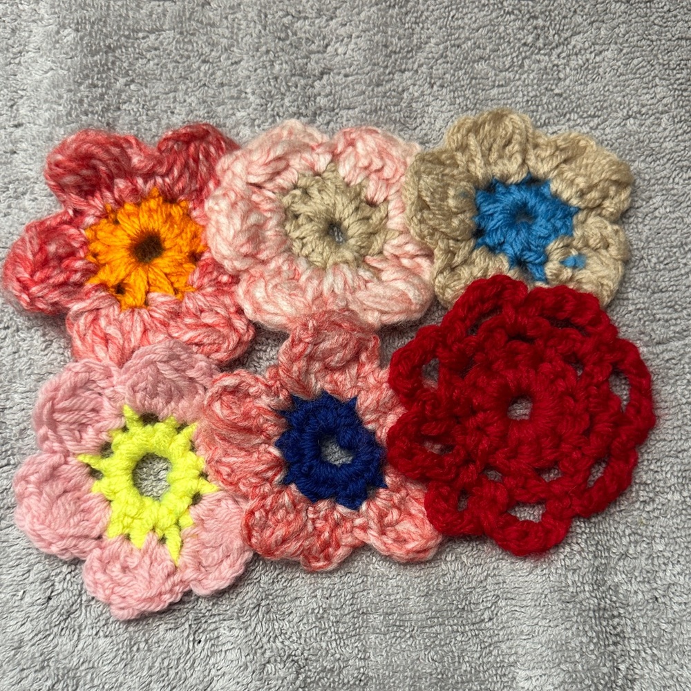 Vibrant Crochet Flower Costume Set for anyone